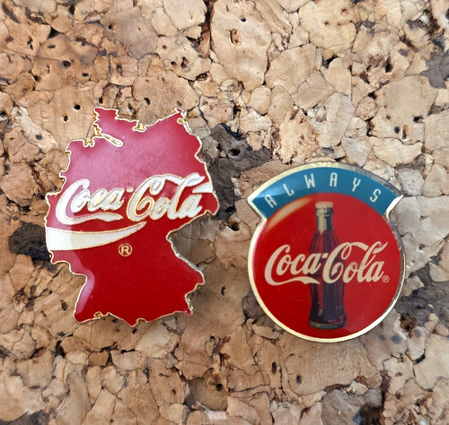 Vintage pin coca cola - vintage, coca-cola