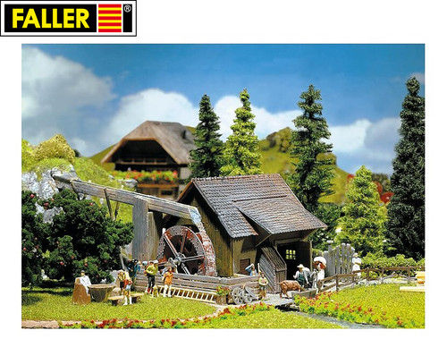 Faller 130225 wassermühle - h0,
