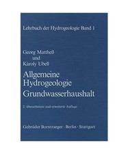 Lehrbuch der Hydrogeologie 1