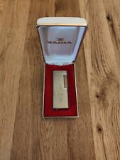 ZAIMA Catleya Gasfeuerzeug Gold *Vintage*