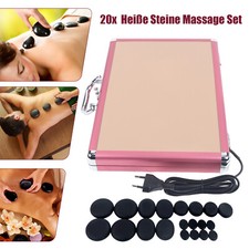 Hot Stone Massage Set Gro? Erw?rmer Heater Box Stein + Heizbox f��r Spa Massage