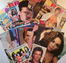 Vier kultige Bravo Hefte + Poster + Autogrammkarten für die 80er Jahre Party