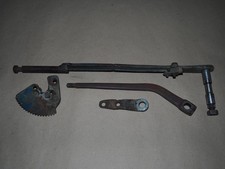 NSU Kettenkrad Handbremshebel, Zahnsegment und Schalthebel - Wehrmacht SdKfz