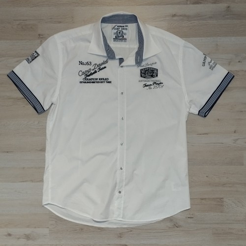 Camp david muscle fit kurzarm - camp,