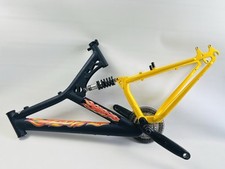 Downhill Fahrrad Rahmen aus Alu mit Federung für Bastler