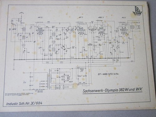 Sachsenwerk olympia 382 - sachsenwerk,