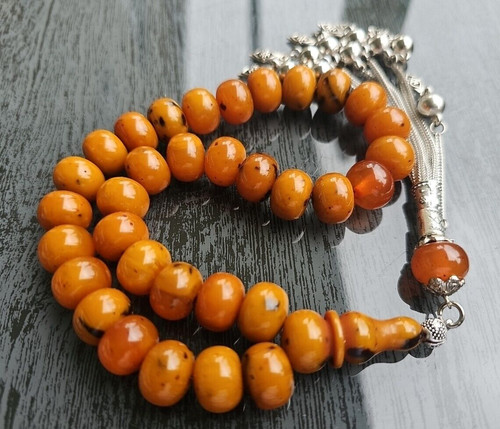Neu bakelite amber polyester - neu,