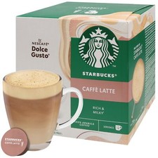 STARBUCKS Caffe Latte Kapselkaffee, kompatibel mit Dolce Gusto
