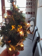 Weihnachten - div. Dekoartikel (Bäumchen, Hänger, Strohkranz, Gewürzsträußchen)