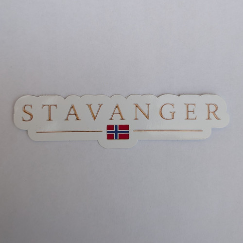 Sticker stavanger mit - „stavanger“,
