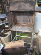 Grill Drehgrill Spießbraten oder Hähnchen selbst gebaut.