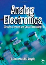 Analog Electronics: Circuits, Systems and Signal Processing,Davi