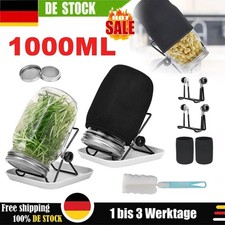 2x 1000 ML Sprossenglas Set