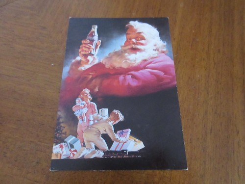 Coca cola postkarte - coca-cola, mit