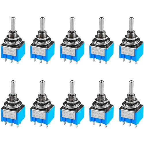 10x miniatur kippschalter - miniatur,