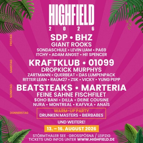 Highfield festival 2026 - highfield,