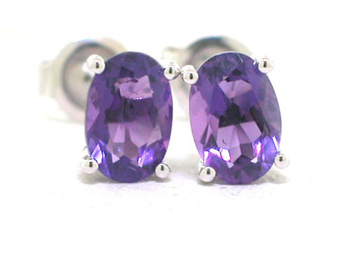 Amethyst ohrstecker 585 - amethyst,
