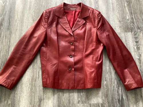 Guyfulop lederjacke rot - guyfulop, gr.42