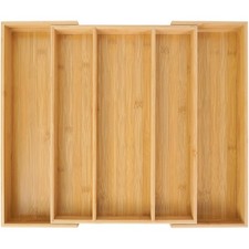 Besteckkasten Bambus, Besteck