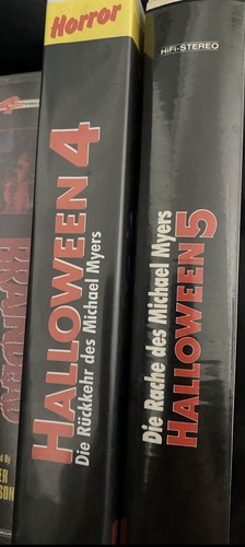 Halloween 5 vhs - &,