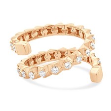 Doppel-Wickelring 14 Karat