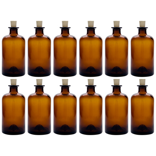 12x 500ml glasflasche glas - 12x,