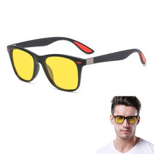 Nachtsichtbrille zum Autofahren Polarisierte Sonnenbrille Gelbe Gläser, Stylisch