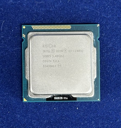 Cpu intel xeon 1240 v2 - cpu,
