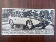 Alfa Romeo Junior Z Zagato, Salon Turin, Abbildung, 1969