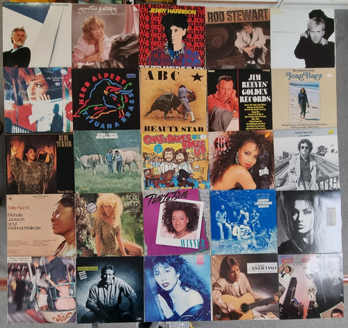 25x vinyl rock pop weitere - 25x, rock/pop/weitere