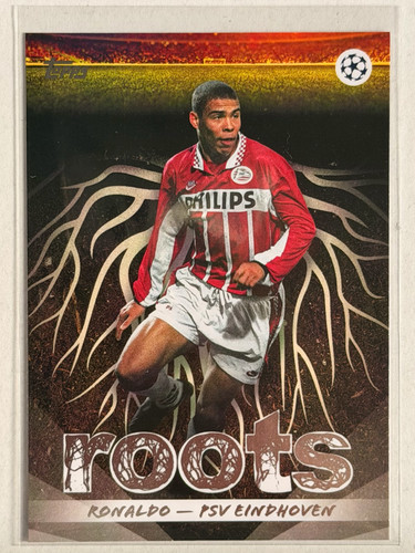 Ronaldo roots card topps - ronaldo,