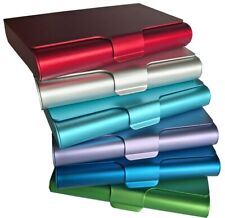 Taschenapotheke Homöopathie Alu Etui für 9 Globuli Röhrchen 6 Farben *NEU*