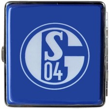 FC Schalke 04 Zigarettenetui Etui Zigaretten-Etui Logo Zigarettenbox Signet S04