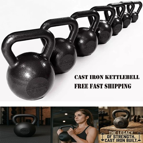 Gusseisen kettlebell 4kg 20kg - gusseisen,