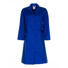 PLANAM MG230 Damen Berufsmantel Langarm Kornblau Arbeitskittel Damenkittel
