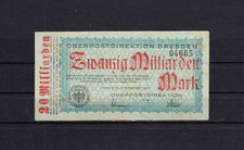 Dresden/ Oberpostdirektion, 20 Milliarden Mark v. 2.11.1923