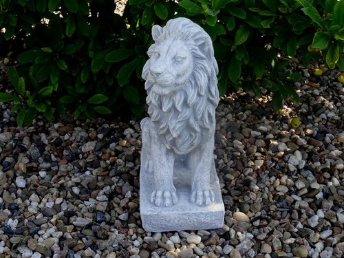 Steinfigur tierfigur löwe - steinfigur,