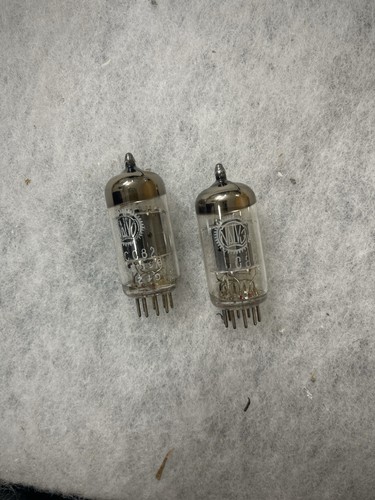 Mullard valvo label - label, 12au7