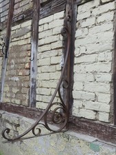 Antiker Wandausleger aus Schmiedeeisen – Wandhalter, Frankreich 115 cm