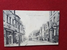 Neustadt a./Aisch 1913 Bamberger Strasse Brauerei Pasanten alte Ansichtskarte AK
