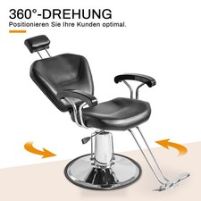 Hydraulischer Friseurstuhl Friseursessel Bedienungsstuhl Friseureinrichtung