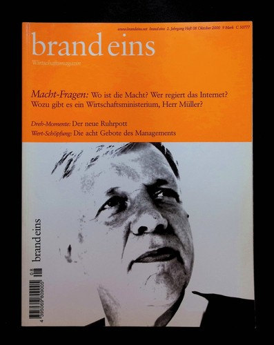 Wirtschaftsmagazin brand eins - wirtschaftsmagazin:,