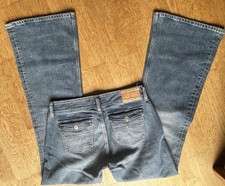 Jeans Mit Schlag, Low Waist, Flare, TOMMY JEANS, Gr S, 28/32, Blau, NEU 