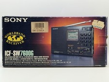 Sony ICF-SW7600G Weltempfänger World Band Receiver FM/SW/MW/LW PLL Radio