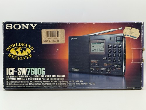 Sony icf sw7600g - sony, icf-sw7600g