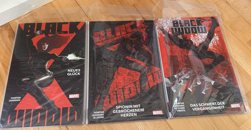 Black widow softcover - widow, 3x