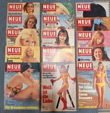 zeitschriften konvolut Neue Illustrierte , 1960er Jahre