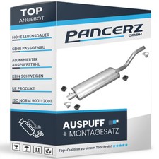 Mittelschalldämpfer für MERCEDES VIANO und VITO (W639) 3.0D ab 06 Auspuffanlage