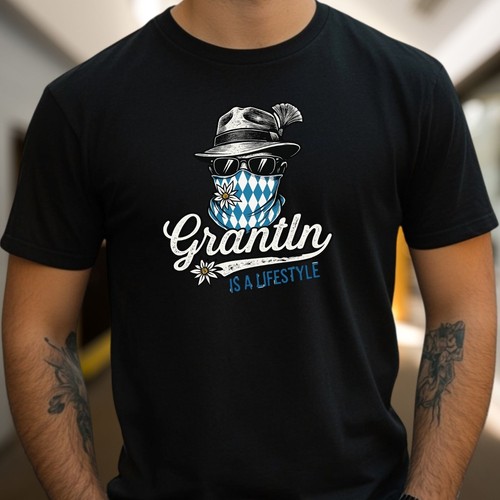 Shirt grantler motiv - grantler, –