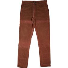 OPUS 38 L30 Jeans Hose Rost braun Damen Stretch Emily Slim Nicki weich Samt W29